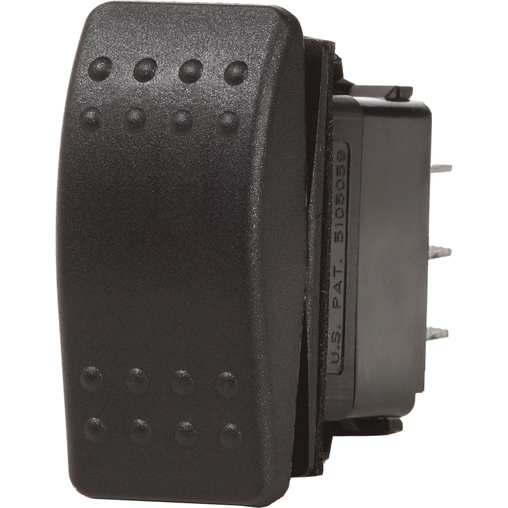 Blue Sea 7938 Contura II Switch DPDT Black ONOFFON 7938